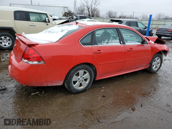 2012 Chevrolet Impala LT Retail with VIN 2G1WB5E37C1188747, listed as a Copart auction lot 52504945 with 164,974 mi miles and Salvage Title. Bid and sale history available at DreamBid. Image 3.