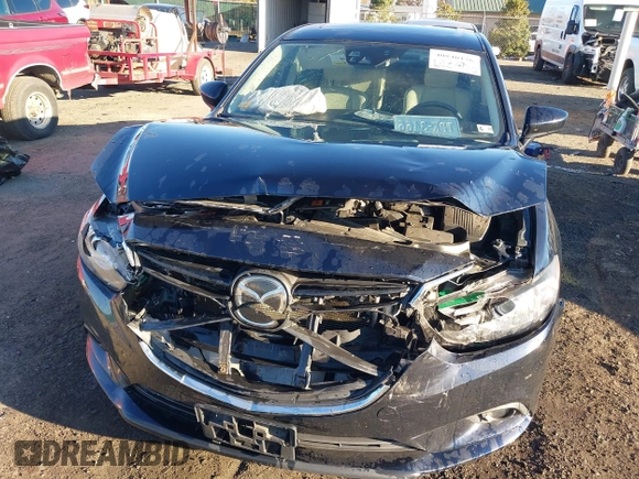 2015 Mazda 6 i Grand Touring with VIN JM1GJ1W55F1183824, listed as a IAAI auction lot 40840126 with 132,773 mi miles. Bid and sale history available at carsss.com. Image 6.
