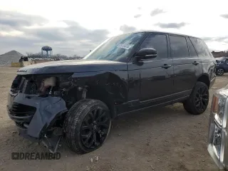 2018 Land Rover Range Rover with VIN SALGS2RE1JA380702, listed as a Copart auction lot 85476474 with 78,905 mi miles and Salvage title. Bid and sale history available at DreamBid. Image 1.