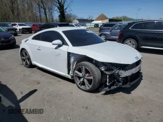 2022 Audi TT with VIN TRUAEAFV4N1005885, listed as a Copart auction lot 53114645 with 37,306 mi miles and Salvage title. Bid and sale history available at DreamBid. Image 4.
