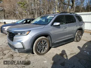 2023 Honda Pilot Elite with VIN 5FNYG1H88PB014500, listed as a Copart auction lot 45663305 with 20,194 mi miles and Salvage Title. Bid and sale history available at carsss.com. Image 1.