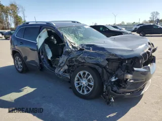 2019 Jeep Cherokee Latitude Plus with VIN 1C4PJLLB6KD466814, listed as a Copart auction lot 49403735 with 63,211 mi miles and Salvage Title. Bid and sale history available at DreamBid. Image 4.