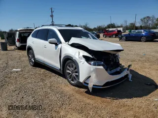 2021 Mazda CX-9 Grand Touring with VIN JM3TCBDY6M0533550, listed as a Copart auction lot 48799185 with 0 mi miles and Salvage Title. Bid and sale history available at carsss.com. Image 4.