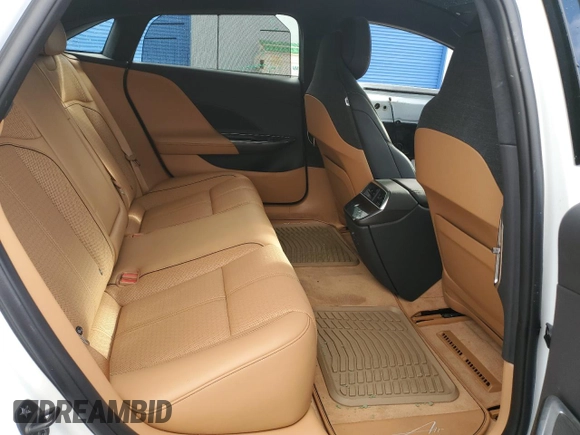 2022 Lucid Air Grand Touring with VIN 50EA1GBA8NA005976, listed as a Copart auction lot 44187195 with 1,302 mi miles and Salvage Title. Bid and sale history available at carsss.com. Image 10.