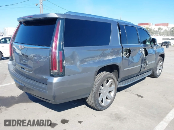 2020 Cadillac Escalade ESV Luxury with VIN 1GYS3HKJ3LR224930, listed as a IAAI auction lot 41654319 with 116,078 mi miles and . Bid and sale history available at DreamBid. Image 4.