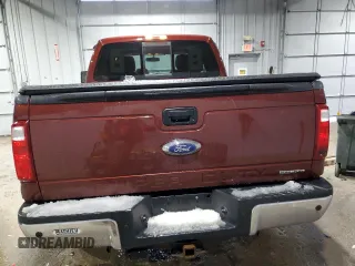 2016 Ford Super Duty F-250 SRW XLT with VIN 1FT7X2B62GED44059, listed as a Copart auction lot 42031095 with 87,299 mi miles and Salvage Title. Bid and sale history available at carsss.com. Image 6.