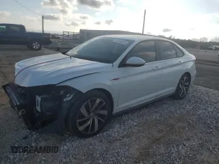 2019 Volkswagen Jetta GLI S with VIN 3VW5T7BU3KM201748, listed as a Copart auction lot 43240815 with 85,682 mi miles and Salvage Title. Bid and sale history available at DreamBid. Image 1.