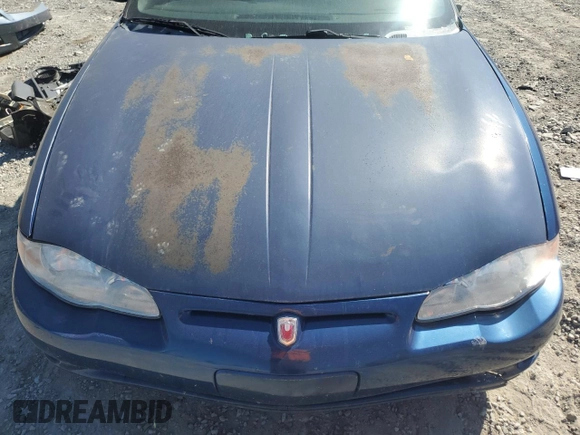 2005 Chevrolet Monte Carlo LS with VIN 2G1WW12E359123191, listed as a Copart auction lot 70383164 with 0 mi miles and Clean Title. Bid and sale history available at carsss.com. Image 12.