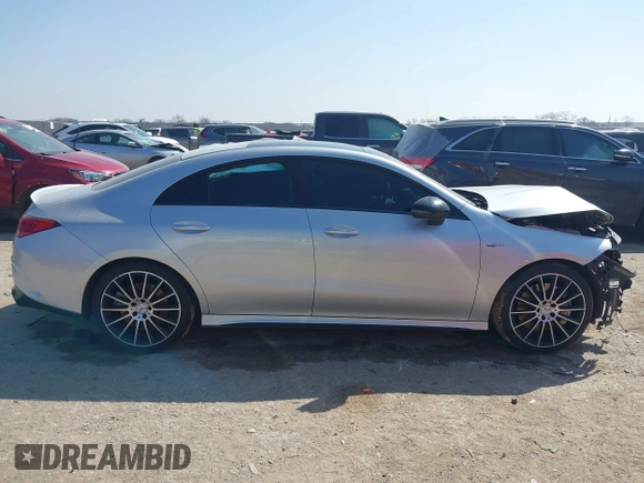 2021 Mercedes-Benz CLA 35 AMG with VIN W1K5J5BB3MN211075, listed as a IAAI auction lot 41789306 with 76,885 mi miles and . Bid and sale history available at DreamBid. Image 13.