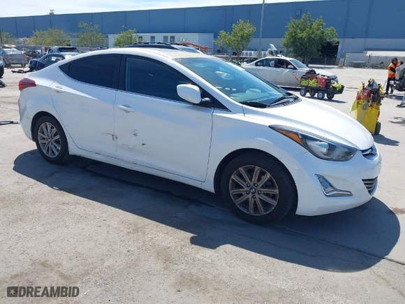 2015 Hyundai Elantra SE with VIN 5NPDH4AE5FH568056, listed as a IAAI auction lot 41883059 with 94,752 mi miles. Bid and sale history available at carsss.com. Image 1.