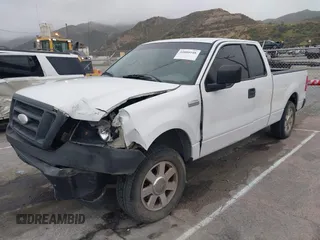 2007 Ford F-150 STX with VIN 1FTRX12W57FA45095, listed as a IAAI auction lot 41880108 with 168,216 mi miles and . Bid and sale history available at DreamBid. Image 17.