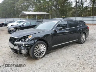 2015 Hyundai Equus Ultimate z VIN KMHGH4JH6FU099424, wystawiony jako Copart lot #80129674 z przebiegiem 145 420 mil mil oraz Szkody całkowita. Historia ofert i sprzedaży dostępna na DreamBid. Obrazek 1.