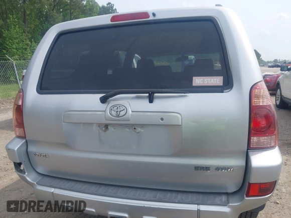 2004 Toyota 4Runner SR5 with VIN JTEBU14R640027152, listed as a IAAI auction lot 42080763 with 230,358 mi miles and . Bid and sale history available at DreamBid. Image 17.
