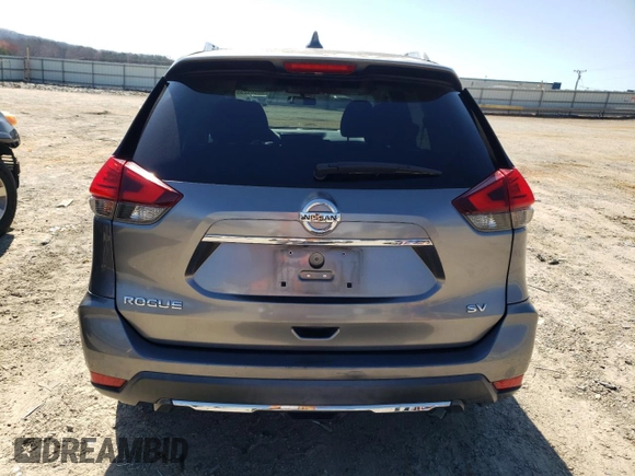 2017 Nissan Rogue SV with VIN KNMAT2MT9HP515657, listed as a Copart auction lot 48689235 with 101,538 mi miles and Salvage Title. Bid and sale history available at carsss.com. Image 6.