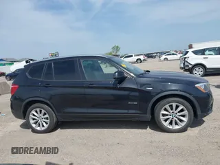 2015 BMW X3 sDrive28i with VIN 5UXWZ7C51F0M82937, listed as a IAAI auction lot 42028655 with 122,969 mi miles and . Bid and sale history available at DreamBid. Image 13.