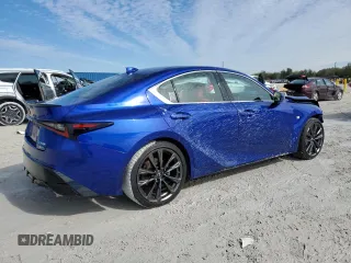 2021 Lexus IS 350 F Sport with VIN JTHGZ1E22M5019399, listed as a Copart auction lot 42425355 with Not Provided miles and Salvage Title. Bid and sale history available at DreamBid. Image 3.