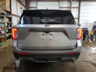 2022 Ford Explorer XLT with VIN 1FMSK8DHXNGB59751, listed as a Copart auction lot 50328465 with 53,443 mi miles and Clean Title. Bid and sale history available at carsss.com. Image 6.