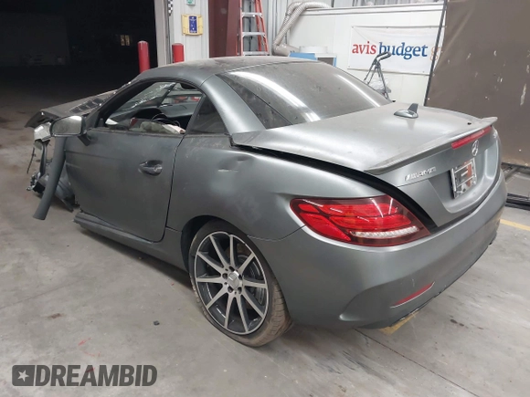 2020 Mercedes-Benz SLC 43 AMG with VIN WDDPK6GA0LF167413, listed as a IAAI auction lot 41846888 with Not Provided miles and . Bid and sale history available at DreamBid. Image 3.