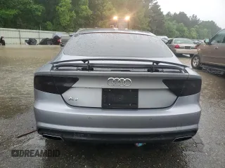 2016 Audi A7 Premium Plus with VIN WAUWGAFC2GN104433, listed as a Copart auction lot 55630065 with 166,291 mi miles and Salvage title. Bid and sale history available at DreamBid. Image 6.