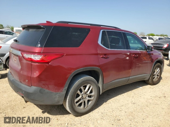2020 Chevrolet Traverse LT Cloth with VIN 1GNERGKW8LJ288040, listed as a Copart auction lot 50026765 with 50,776 mi miles and Salvage Title. Bid and sale history available at carsss.com. Image 3.