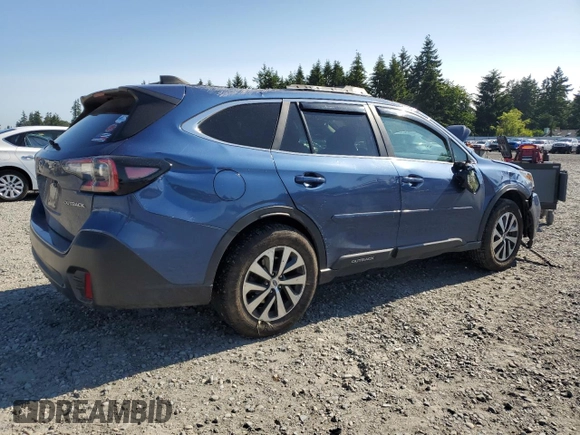 2022 Subaru Outback Premium with VIN 4S4BTAFC4N3100403, listed as a Copart auction lot 59160645 with 93,846 mi miles and Salvage title. Bid and sale history available at DreamBid. Image 3.