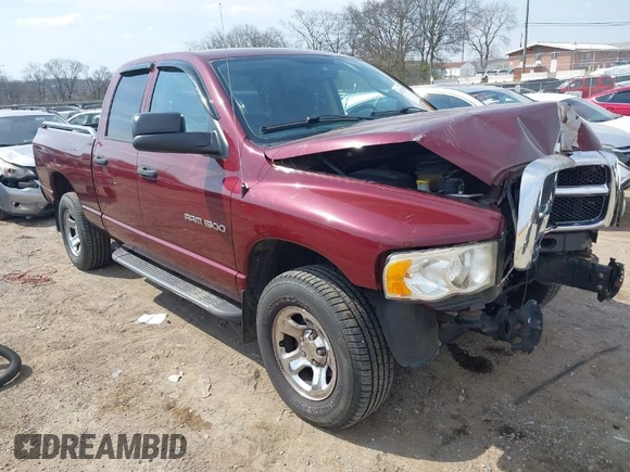 2003 Dodge 1500 ST with VIN 1D7HU18N43J610906, listed as a IAAI auction lot 41791751 with 131,985 mi miles. Bid and sale history available at carsss.com. Image 1.