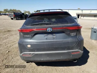 2021 Toyota Venza LE with VIN JTEAAAAH4MJ051847, listed as a Copart auction lot 72943192 with 0 mi miles. Bid and sale history available at carsss.com. Image 6.