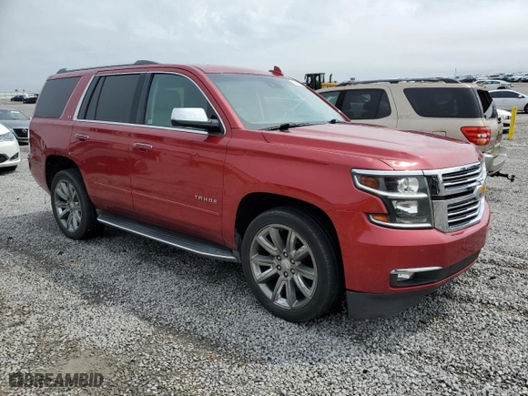 2015 Chevrolet Tahoe LTZ with VIN 1GNSKCKCXFR723104, listed as a Copart auction lot 50660325 with 198,740 mi miles and Salvage Title. Bid and sale history available at carsss.com. Image 4.