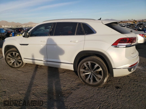 2022 Volkswagen Atlas SEL Premium R-Line with VIN 1V2FE2CA8NC218722, listed as a Copart auction lot 85142904 with 25,396 mi miles and Salvage title. Bid and sale history available at DreamBid. Image 2.