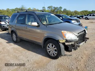 2005 Honda CR-V EX SE with VIN JHLRD78925C014949, listed as a Copart auction lot 49250955 with 184,247 mi miles and Salvage Title. Bid and sale history available at carsss.com. Image 4.
