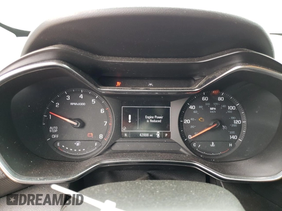 2022 Chevrolet TrailBlazer LT with VIN KL79MPSL2NB083869, listed as a Copart auction lot 66337784 with 42,888 mi miles and Salvage Title. Bid and sale history available at DreamBid. Image 9.