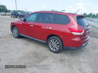 2013 Nissan Pathfinder SL with VIN 5N1AR2MM4DC655555, listed as a IAAI auction lot 42493665 with 161,159 mi miles and . Bid and sale history available at DreamBid. Image 3.