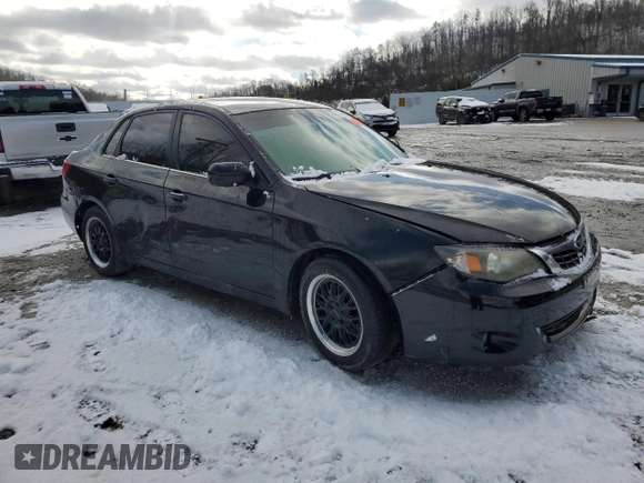 2008 Subaru Impreza Sedan (Natl) i with VIN JF1GE61628H529281, listed as a Copart auction lot 45170215 with 0 mi miles and Salvage Title. Bid and sale history available at carsss.com. Image 4.
