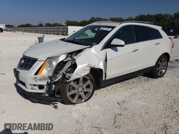 2012 Cadillac SRX Performance Collection with VIN 3GYFNEE33CS659161, listed as a Copart auction lot 76071724 with 149,586 mi miles and Salvage title. Bid and sale history available at DreamBid. Image 1.