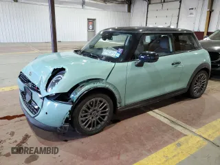 2025 MINI Hardtop Cooper S with VIN WMW23GD03S2W25936, listed as a Copart auction lot 42165075 with 4,461 mi miles and Salvage Title. Bid and sale history available at DreamBid. Image 1.