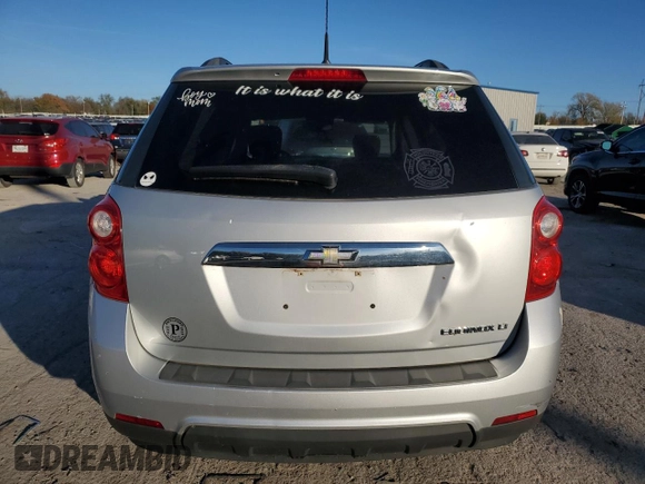 2010 Chevrolet Equinox LT w/1LT with VIN 2CNALDEW4A6356570, listed as a Copart auction lot 82603164 with 156,471 mi miles and Salvage Title. Bid and sale history available at carsss.com. Image 6.