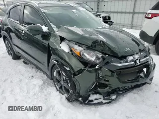 2018 Honda HR-V EX-L with VIN 3CZRU6H70JM701159, listed as a Copart auction lot 87894095 with 28,972 mi miles and Salvage Title. Bid and sale history available at carsss.com. Image 12.