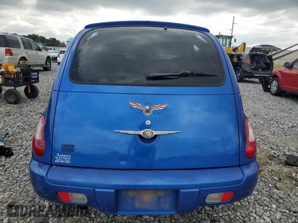 2006 Chrysler PT Cruiser Limited with VIN 3A8FY68B36T297734, listed as a Copart auction lot 70005574 with 156,272 mi miles and Salvage Title. Bid and sale history available at carsss.com. Image 6.