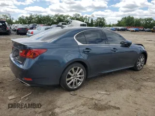 2013 Lexus GS 350 with VIN JTHCE1BL2D5007633, listed as a Copart auction lot 55357954 with 196,880 mi miles and Salvage Title. Bid and sale history available at carsss.com. Image 3.