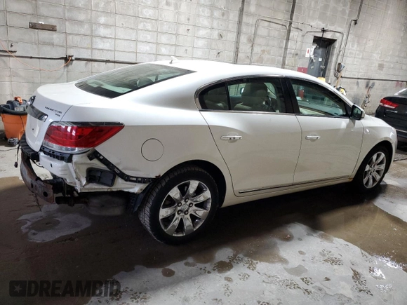 2012 Buick LaCrosse Premium 1 with VIN 1G4GE5E31CF173457, listed as a Copart auction lot 81703704 with 136,844 mi miles and Salvage title. Bid and sale history available at DreamBid. Image 3.