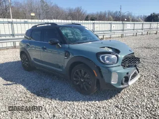 2024 MINI Countryman Cooper S with VIN WMZ83BR08R3S05750, listed as a Copart auction lot 47879955 with 20,456 mi miles and Salvage Title. Bid and sale history available at carsss.com. Image 4.
