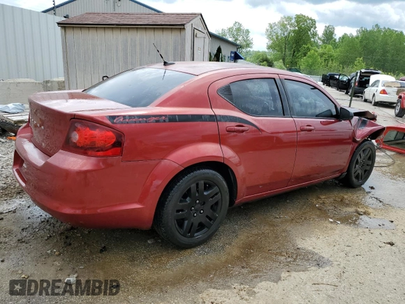 2014 Dodge Avenger SE z VIN 1C3CDZABXEN175067, wystawiony jako Copart lot #55460195 z przebiegiem 128 734 mil mil oraz Nie do naprawy • Non repairable. Historia ofert i sprzedaży dostępna na DreamBid. Obrazek 3.