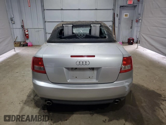 2006 Audi A4 3.0L z VIN WAUDT48H96K007937, wystawiony jako Copart lot #50679815 z przebiegiem 114 456 mil mil oraz Szkoda całkowita • Salvage title. Historia ofert i sprzedaży dostępna na DreamBid. Obrazek 6.