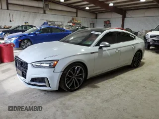 2019 Audi S5 Sportback Premium Plus z VIN WAUB4CF51KA050823, wystawiony jako Copart lot #43464005 z przebiegiem 44 898 mil mil oraz Szkody całkowita. Historia ofert i sprzedaży dostępna na DreamBid. Obrazek 1.