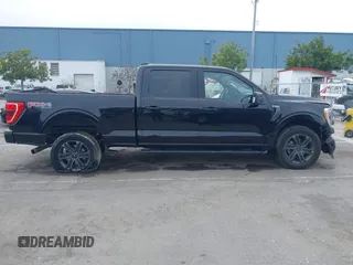 2022 Ford F-150 XL with VIN 1FTFW1E83NFB19601, listed as a IAAI auction lot 41723187 with 21,002 mi miles and . Bid and sale history available at carsss.com. Image 13.