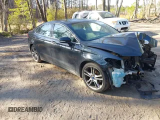 2014 Ford Fusion Titanium with VIN 3FA6P0K9XER105966, listed as a IAAI auction lot 41775880 with 115,317 mi miles. Bid and sale history available at carsss.com. Image 1.