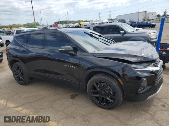 2022 Chevrolet Blazer LT with VIN 3GNKBJR48NS182486, listed as a Copart auction lot 70407074 with 59,774 mi miles and Non repairable. Bid and sale history available at DreamBid. Image 4.