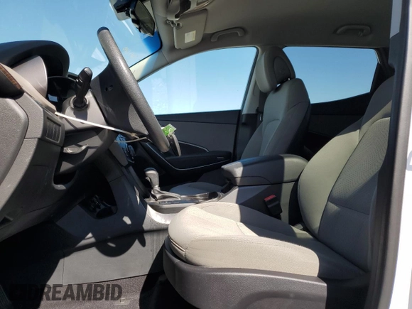 2018 Hyundai Santa Fe 2.4L with VIN 5XYZU3LB1JG537076, listed as a Copart auction lot 52724355 with 63,863 mi miles and Salvage title. Bid and sale history available at DreamBid. Image 7.