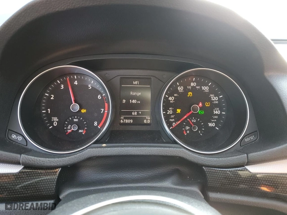 2018 Volkswagen Passat V6 GT with VIN 1VWJM7A37JC040258, listed as a Copart auction lot 42003275 with 67,809 mi miles and Salvage Title. Bid and sale history available at carsss.com. Image 9.