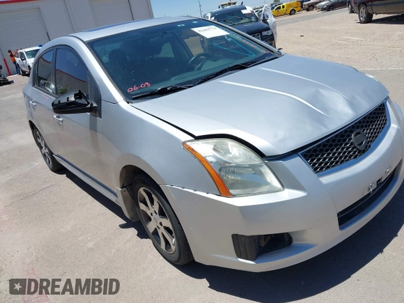 2012 Nissan Sentra SR z VIN 3N1AB6AP8CL646765, wystawiony jako IAAI lot #42283774 z przebiegiem 208 433 mil mil oraz . Historia ofert i sprzedaży dostępna na DreamBid. Obrazek 1.